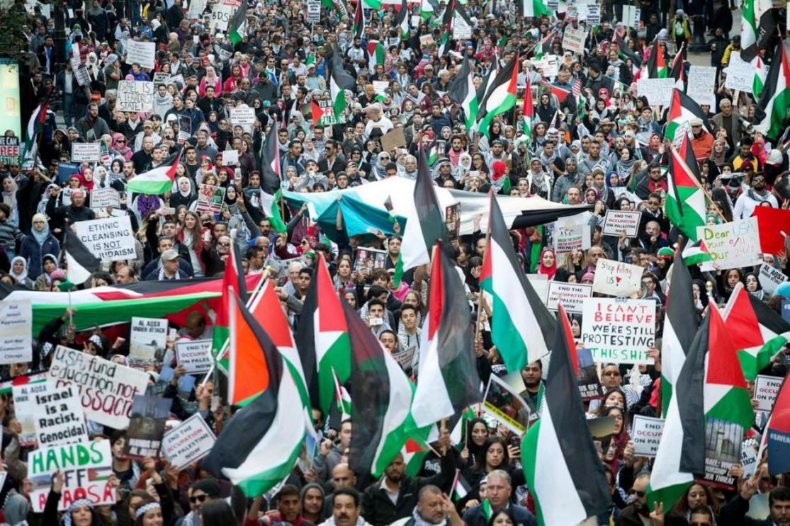 Pro-Palestinian Protesters Rally Across US | Financial Tribune